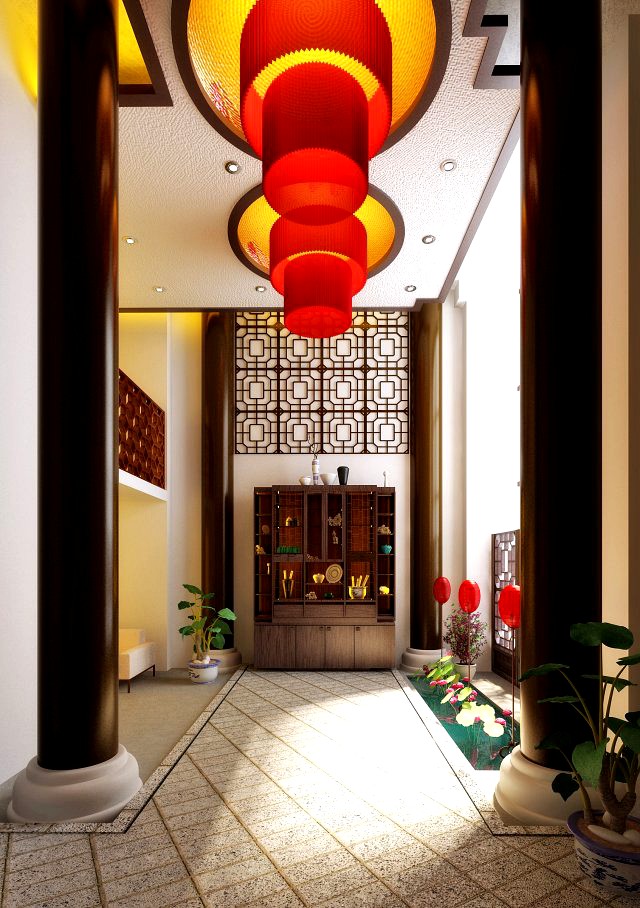 Lobby 228 3D Model
