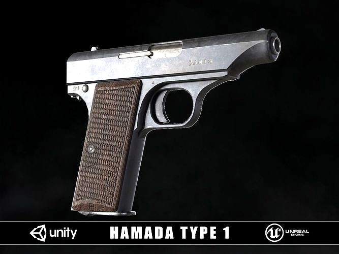 Hamada Type 1 Japanese Pistol