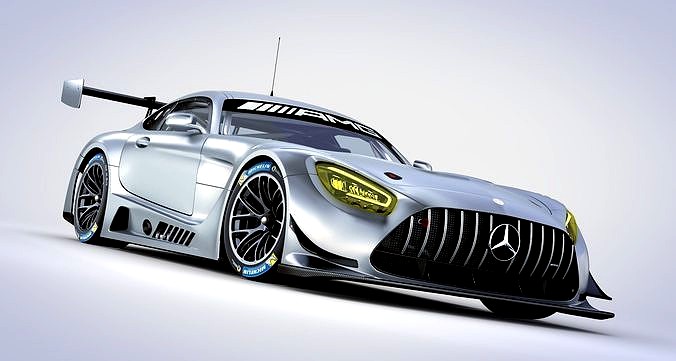 Mercedes Amg Gt3 3d Model