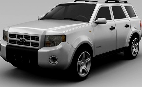 Ford Escape 2008 3D Model