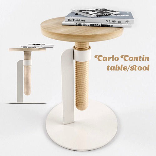 carlo contin tablestool