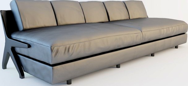 Furniture factory Ceccotti Sofa DC 290 3D Model