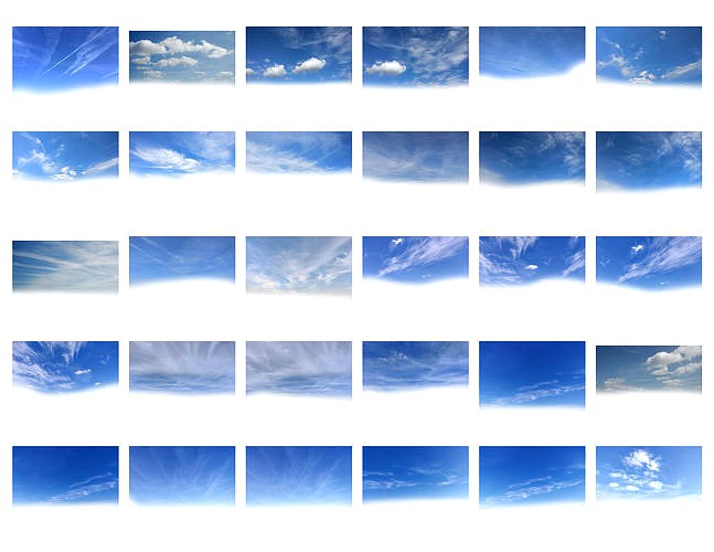 150 sky backgrounds Collectio