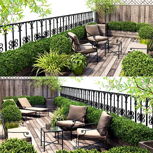 Terrace balcony penthouse