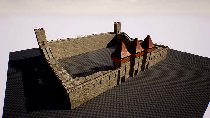 Modular Castle Pack with Interrior
