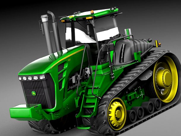 John Deere 9630T Tractor 3D Model
