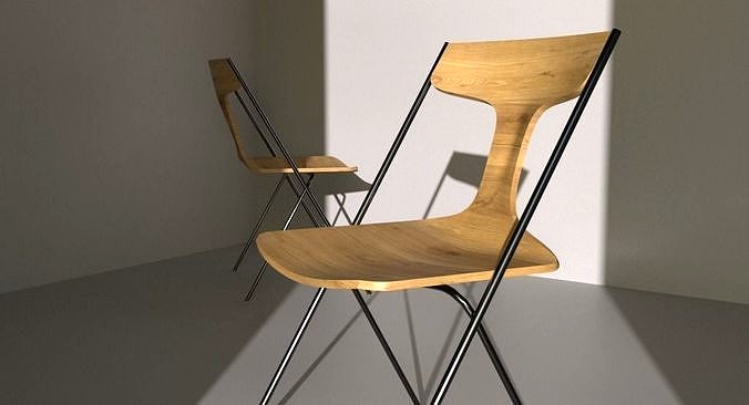 Viccarbe - QUADRA - Stackable chair