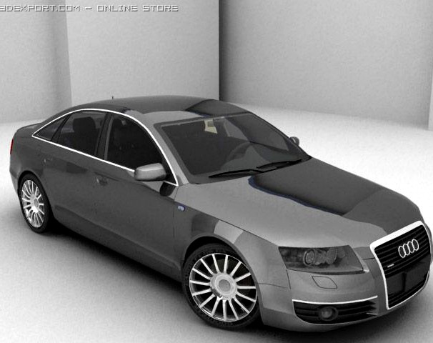 audi a6 3D Model