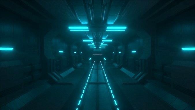 Sci-fi Space Scene Construction--C4D Modeling OCtane Rendering