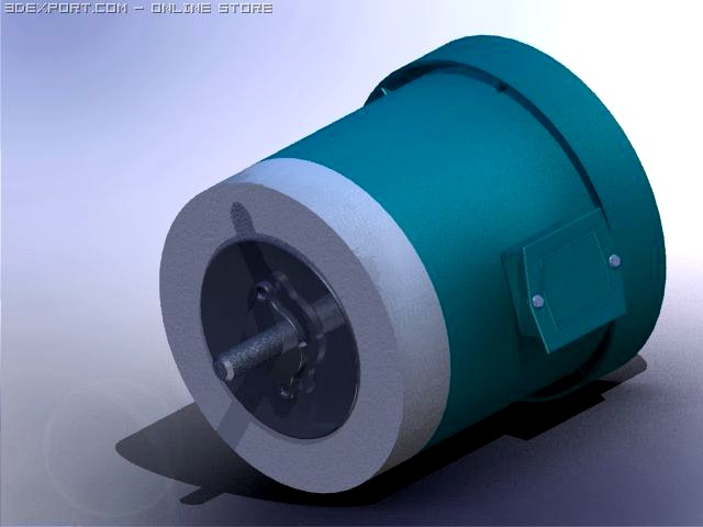 Grainger Motor 3D Model