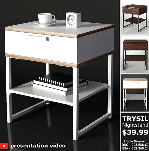 TRYSIL Nightstand