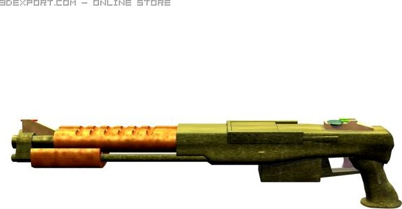 Download free Shotgun 3D Model