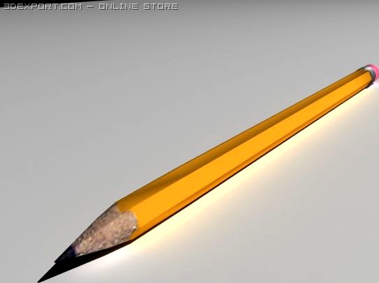 Pencil 3D Model