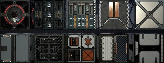 Futuristic PBR Texture