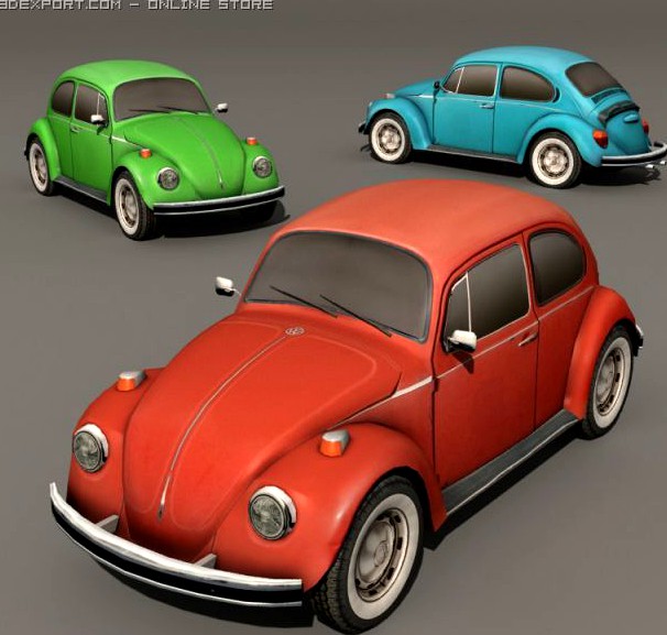 Beetle 3D Model