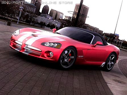 Dodge Viper SRT10 3D Model