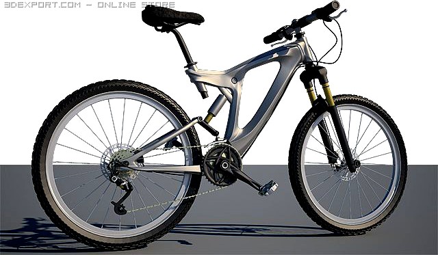 BMW Enduro bike 3D Model