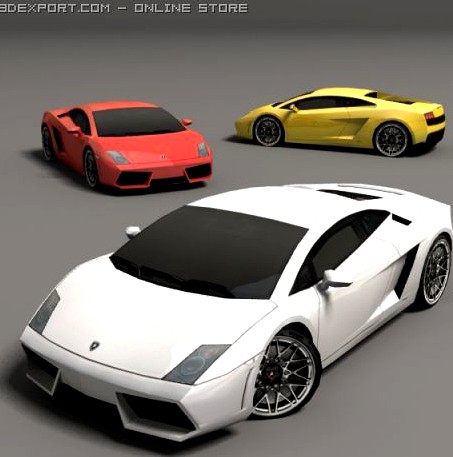 Lamborghini Gallardo 3D Model