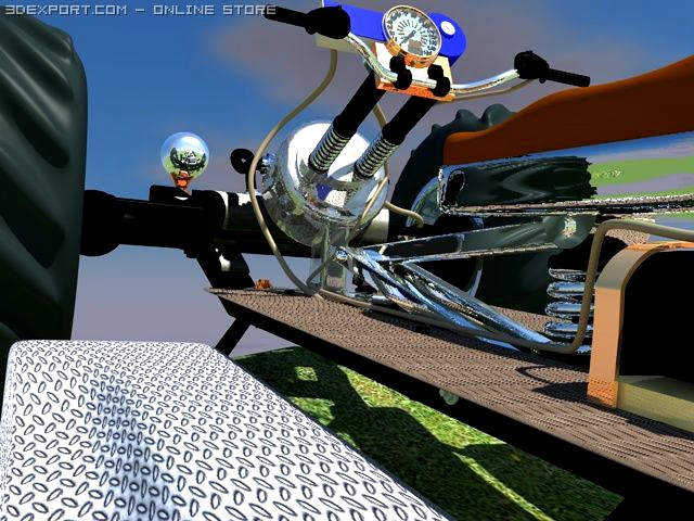 Super great ATV 3D Model