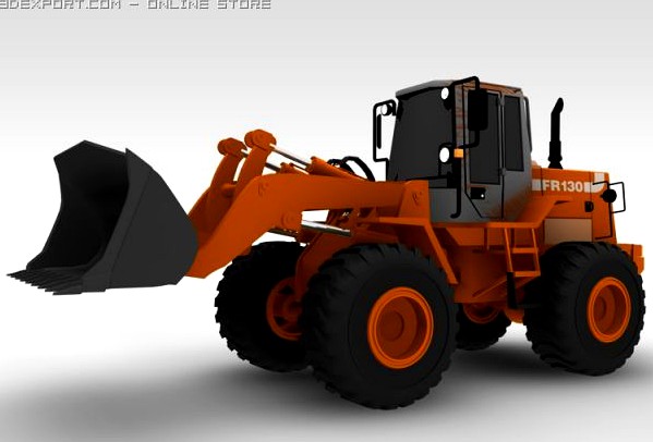 FIAT  FR 130 3D Model