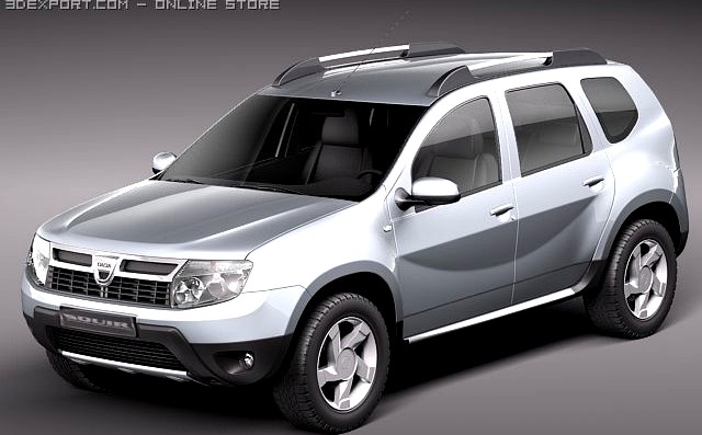 Dacia Duster 2010 3D Model