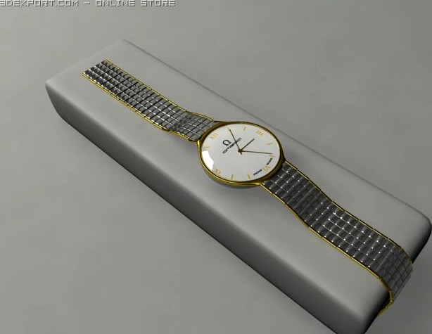 Omega watch 3D Model