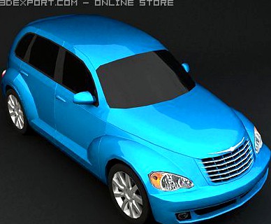 Chrysler PT Cruiser 3d model car 3D Model