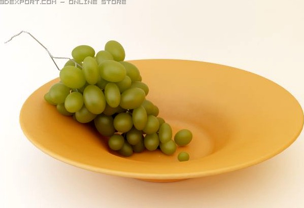 Grape 3D Model
