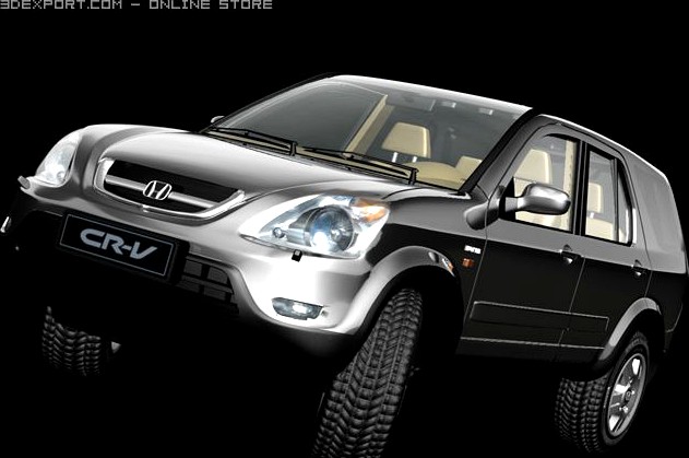 Honda CRV 3D Model