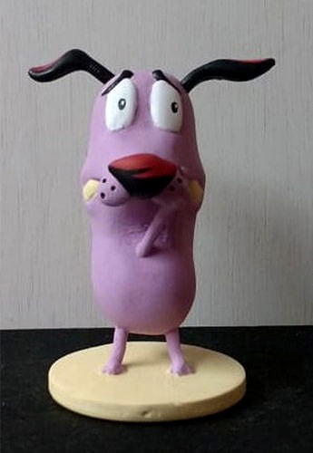 cartoon Courage the Cowardly Dog | 3D