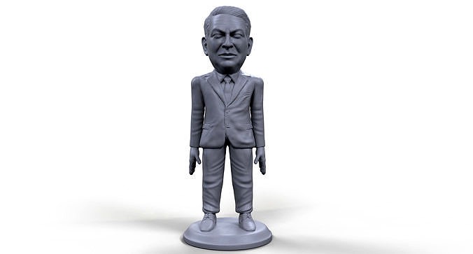 Al Gore stylized high quality 3D printable miniature | 3D
