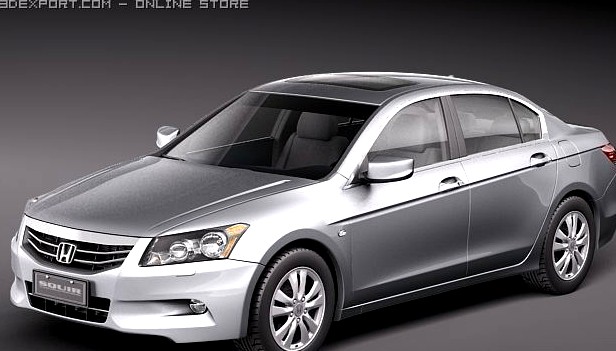 Honda Accord 2011 usa 3D Model