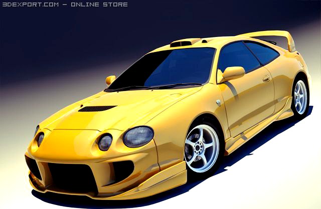 1994 Toyota Celica GT Four Veilside 3D Model