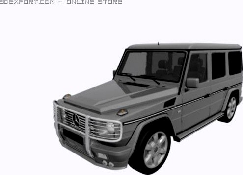 MercedesBenz Gclass 3D Model