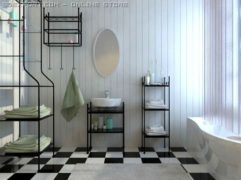 Bathroom 005 3D Model