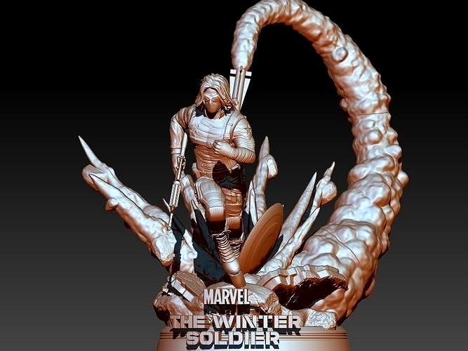Winter Soldier Marvel | 3D