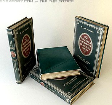Old Book 6 3D Model