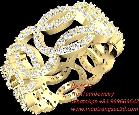 1547 Diamond Ring  | 3D