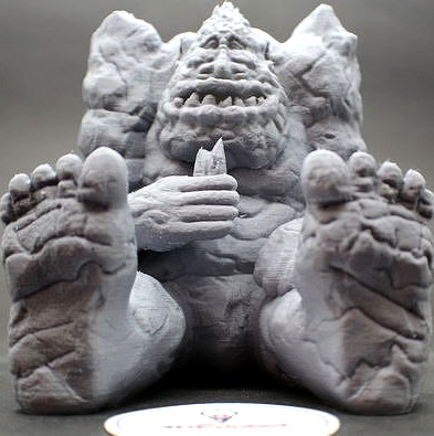 Rock Biter Sitting inspired by Neverending Story Pyornkrachzark | 3D