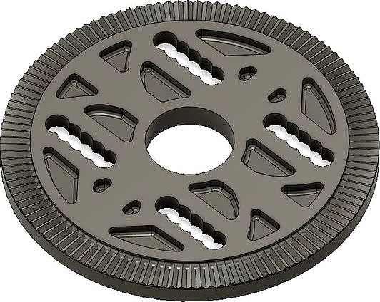 Snowboard binding disc | 3D