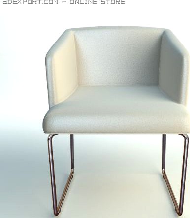 Contemporary Armchair 3D Model