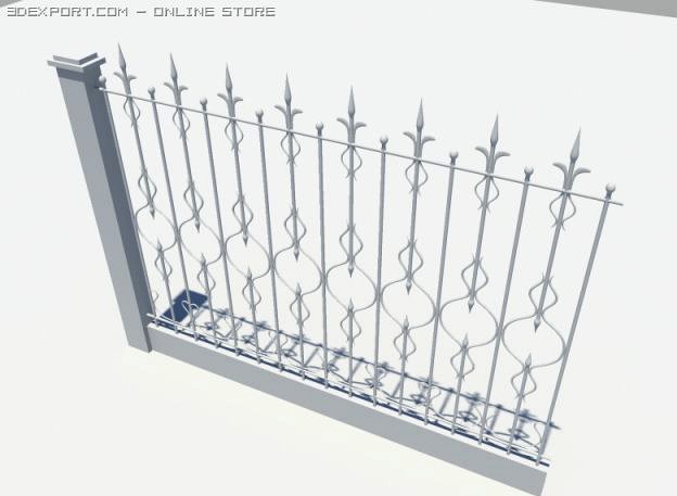 Fence 3D Model