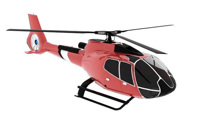 Helicopter H 130 Animated