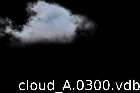 Cloud VDB 1800 frames sequence