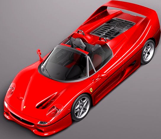 Ferrari F50 3D Model