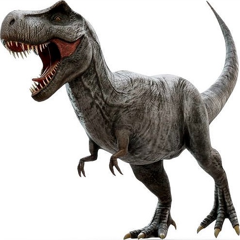 Tyrannosaurus Rex Rigged