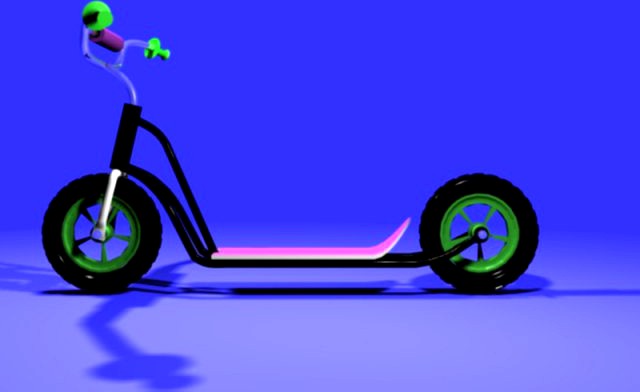 Scooter 3D Model