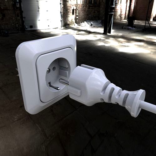 220V Electric Power Plug Socket Europe plus Multiplug Frames