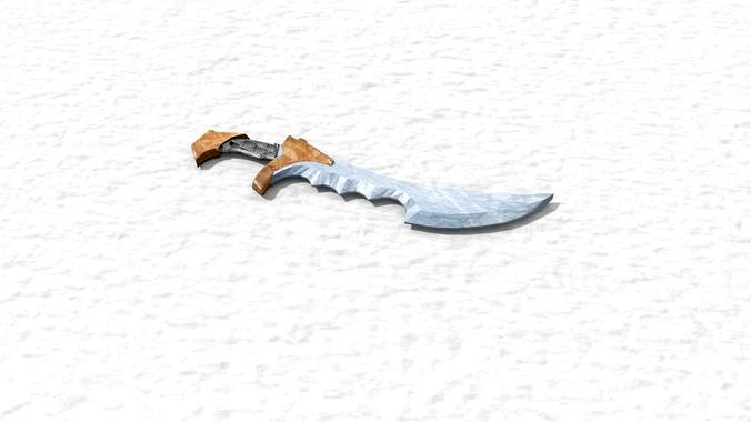 Shadow Blade 3D Model