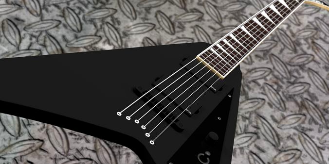 Guitar Flying V Jackson